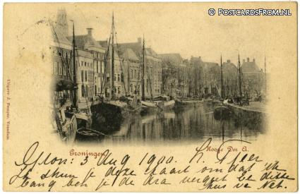 ansichtkaart: Groningen, Hooge Der A