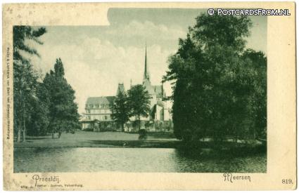 ansichtkaart: Meerssen, Proostdij