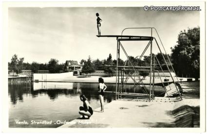 Venlo, Strandbad - Onderste Molen ansichtkaart: Venlo, Strandbad - Onderste Molen