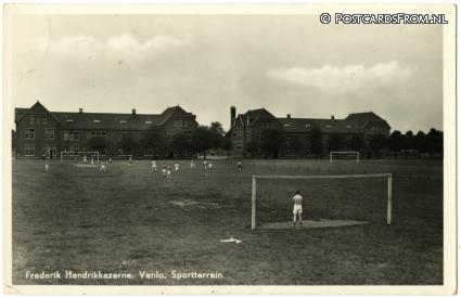 Venlo, Frederik Hendrikkazerne, Sportterrein ansichtkaart: Venlo, Frederik Hendrikkazerne, Sportterrein