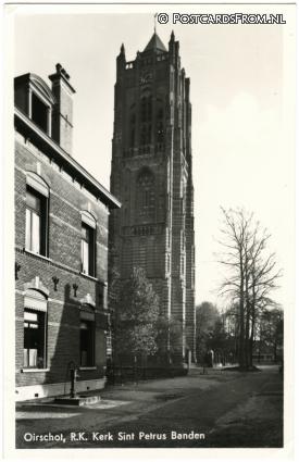 Oirschot, R.K. Kerk Sint Petrus Banden ansichtkaart: Oirschot, R.K. Kerk Sint Petrus Banden