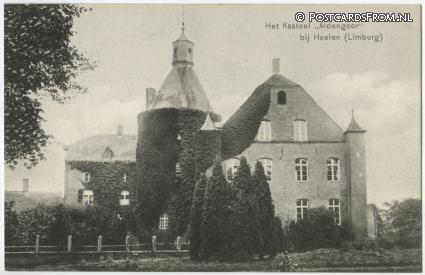 ansichtkaart: Haelen, Het Kasteel 'Aldengoor'
