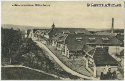 Hellendoorn, Volks-Sanatorium ansichtkaart: Hellendoorn, Volks-Sanatorium