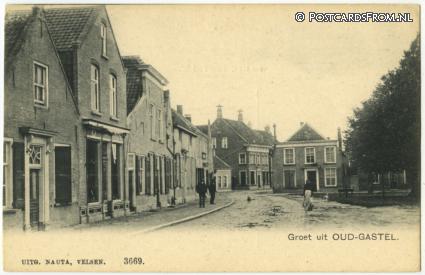 Oud Gastel, Groet uit ansichtkaart: Oud Gastel, Groet uit