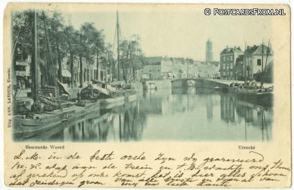 ansichtkaart: Utrecht, Bemuurde Weerd
