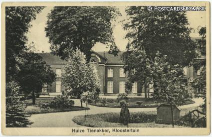 ansichtkaart: Soestdijk, ? Huize Tienakker, Kloostertuin