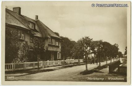 Winschoten, Marktkamp ansichtkaart: Winschoten, Marktkamp