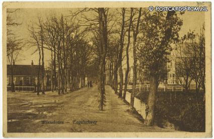 Winschoten, Engelscheweg ansichtkaart: Winschoten, Engelscheweg