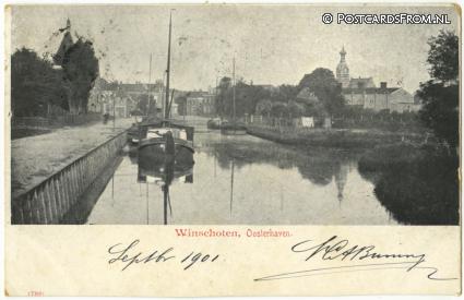 ansichtkaart: Winschoten, Oosterhaven