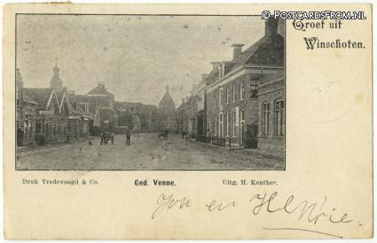 Winschoten, Ged. Venne ansichtkaart: Winschoten, Ged. Venne