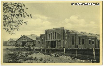 Lisse, Veilingzalen H.B.G. ansichtkaart: Lisse, Veilingzalen H.B.G.