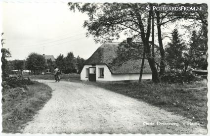 't Harde, Oude Dwarsweg ansichtkaart: 't Harde, Oude Dwarsweg