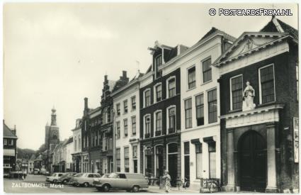 ansichtkaart: Zaltbommel, Markt