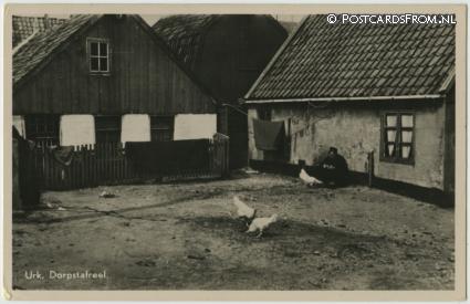 Urk, Dorpstafreel ansichtkaart: Urk, Dorpstafreel