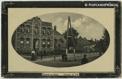 Urk, Pastorie en Buurt ansichtkaart: Urk, Pastorie en Buurt