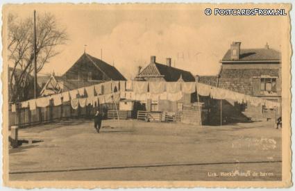 Urk, Hoekje langs de haven ansichtkaart: Urk, Hoekje langs de haven