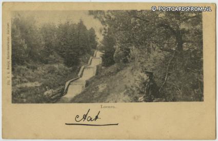 Loenen GL, Waterval ansichtkaart: Loenen GL, Waterval