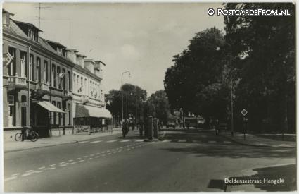 Hengelo OV, Deldensestraat ansichtkaart: Hengelo OV, Deldensestraat