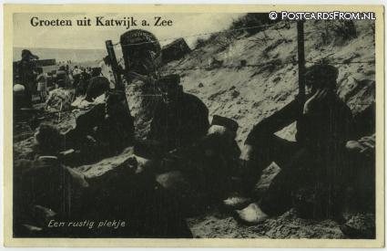 Katwijk aan Zee, Een rustig plekje ansichtkaart: Katwijk aan Zee, Een rustig plekje