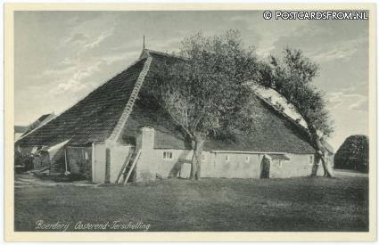 ansichtkaart: Terschelling Oosterend, Boerderij