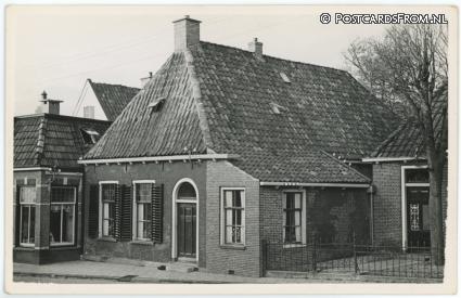 ansichtkaart: Pingjum, Doopsgez. Schuilkerkje