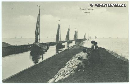 Bunschoten-Spakenburg, Bunschoten. Haven ansichtkaart: Bunschoten-Spakenburg, Bunschoten. Haven