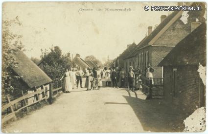 Nieuwendijk NB, Groete uit ansichtkaart: Nieuwendijk NB, Groete uit