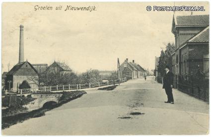 Nieuwendijk NB, Groeten uit ansichtkaart: Nieuwendijk NB, Groeten uit