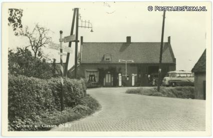 ansichtkaart: Giessen NB, Groeten uit