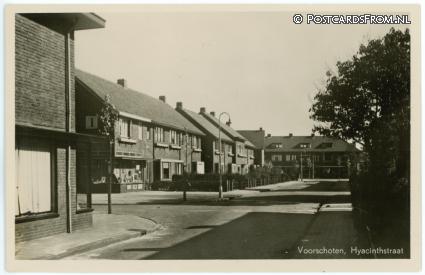 Voorschoten, Hyacinthstraat ansichtkaart: Voorschoten, Hyacinthstraat