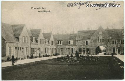 ansichtkaart: Voorschoten, Vernedepark