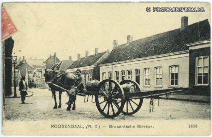 ansichtkaart: Roosendaal, Brabantsche Bierkar