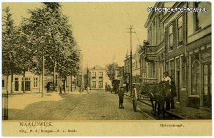 Naaldwijk, Heerenstraat ansichtkaart: Naaldwijk, Heerenstraat