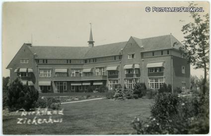 Dirksland, Ziekenhuis ansichtkaart: Dirksland, Ziekenhuis