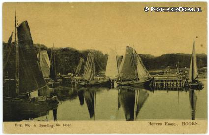 ansichtkaart: Hoorn NH, Houten Hoofd