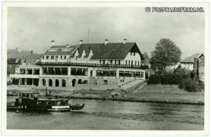 ansichtkaart: Arcen, Maashotel