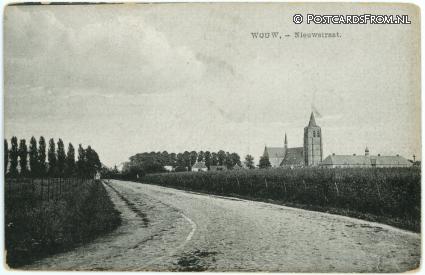 ansichtkaart: Wouw, Nieuwstraat