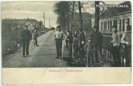 Ooltgensplaat, Weespad ansichtkaart: Ooltgensplaat, Weespad