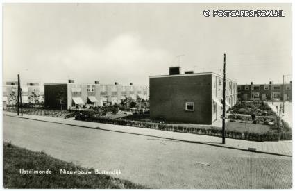 IJsselmonde, Nieuwbouw Buitendijk ansichtkaart: IJsselmonde, Nieuwbouw Buitendijk