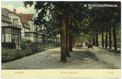 ansichtkaart: Baarn, Faas Eliaslaan