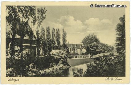 Schagen, Stille Laan ansichtkaart: Schagen, Stille Laan