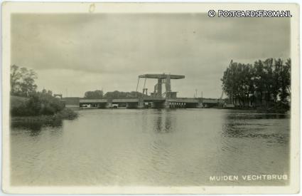 Muiden, Vechtbrug ansichtkaart: Muiden, Vechtbrug