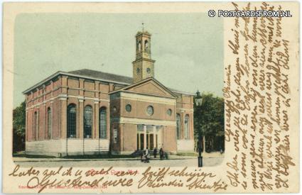 Assen, Grote Kerk ansichtkaart: Assen, Grote Kerk
