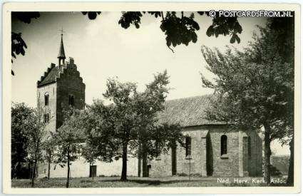 ansichtkaart: Anloo, Ned. Herv. Kerk