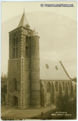 ansichtkaart: Ritthem, Ned. Herv. Kerk