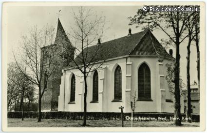 Oosterhesselen, Ned. Herv. Kerk ansichtkaart: Oosterhesselen, Ned. Herv. Kerk