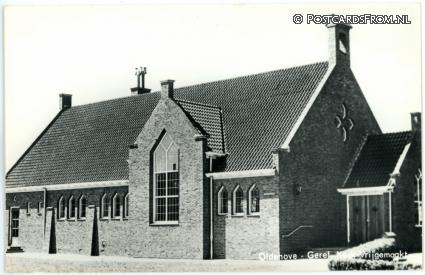 Oldehove, Geref. Kerk Vrijgemaakt ansichtkaart: Oldehove, Geref. Kerk Vrijgemaakt