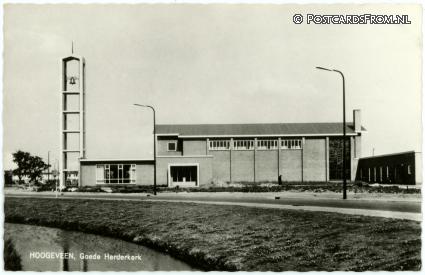 Hoogeveen, Goede Herderkerk ansichtkaart: Hoogeveen, Goede Herderkerk
