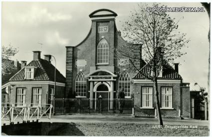 ansichtkaart: IJlst, Doopsgezinde Kerk