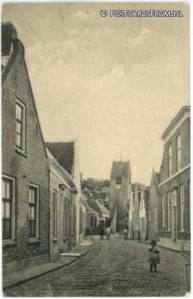 Oosterland ZL, Kerkstraat ansichtkaart: Oosterland ZL, Kerkstraat